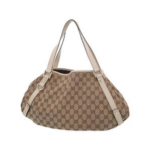 Gucci Beige Guccissima Leather Abbey Tote Bag Brown